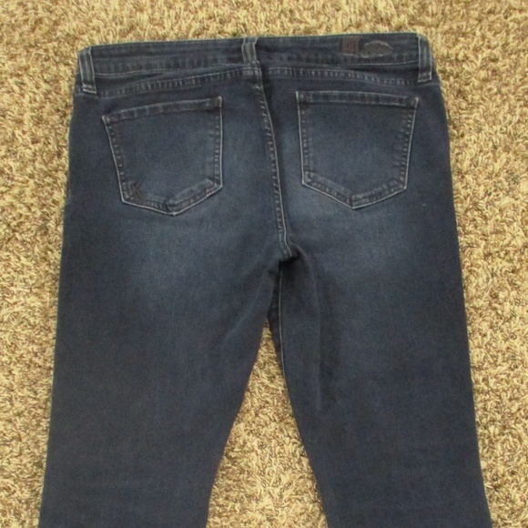 Kut From The Kloth Jeans Women's 12 Dark Wash Skinny Ankle Stretch Denim - Picture 4 of 8